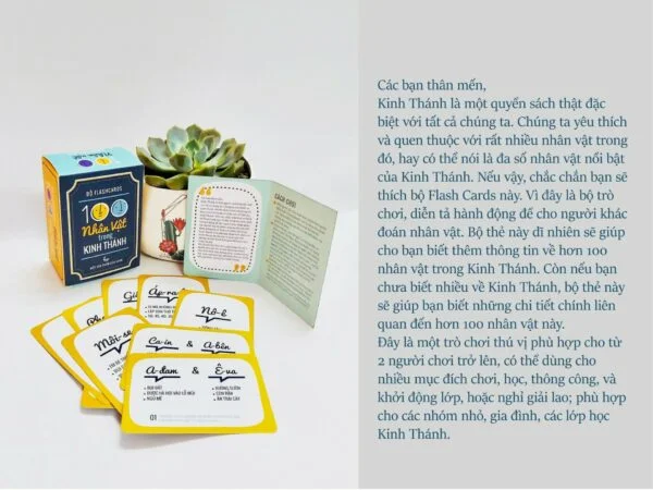Flashcard 100 Nhân Vật Trong Kinh Thánh (Tiếng Việt) - Ảnh 5