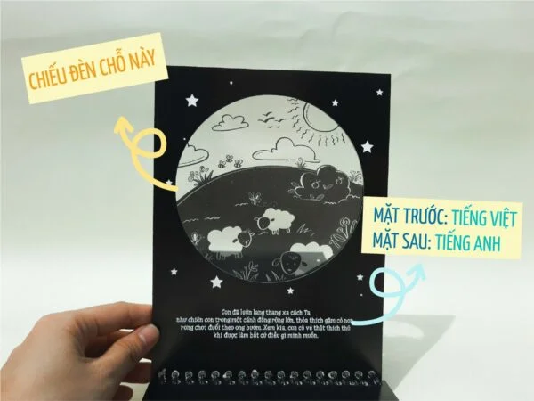 Letter to the Little Flock - Bedtime Shadow Book - Hình ảnh 4