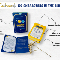 Flashcards: 100 Characters In The Bible - Image 3