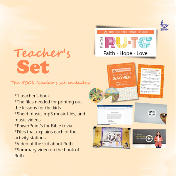 VBSG1 - Teacher's Kit for Vacation Bible School - The Book of Ruth