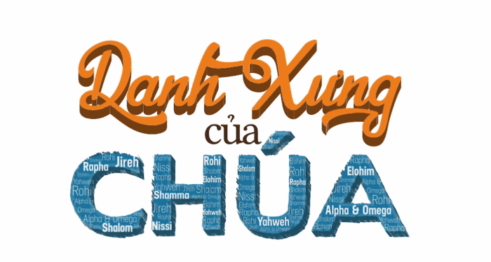 Danh Xưng của Chúa