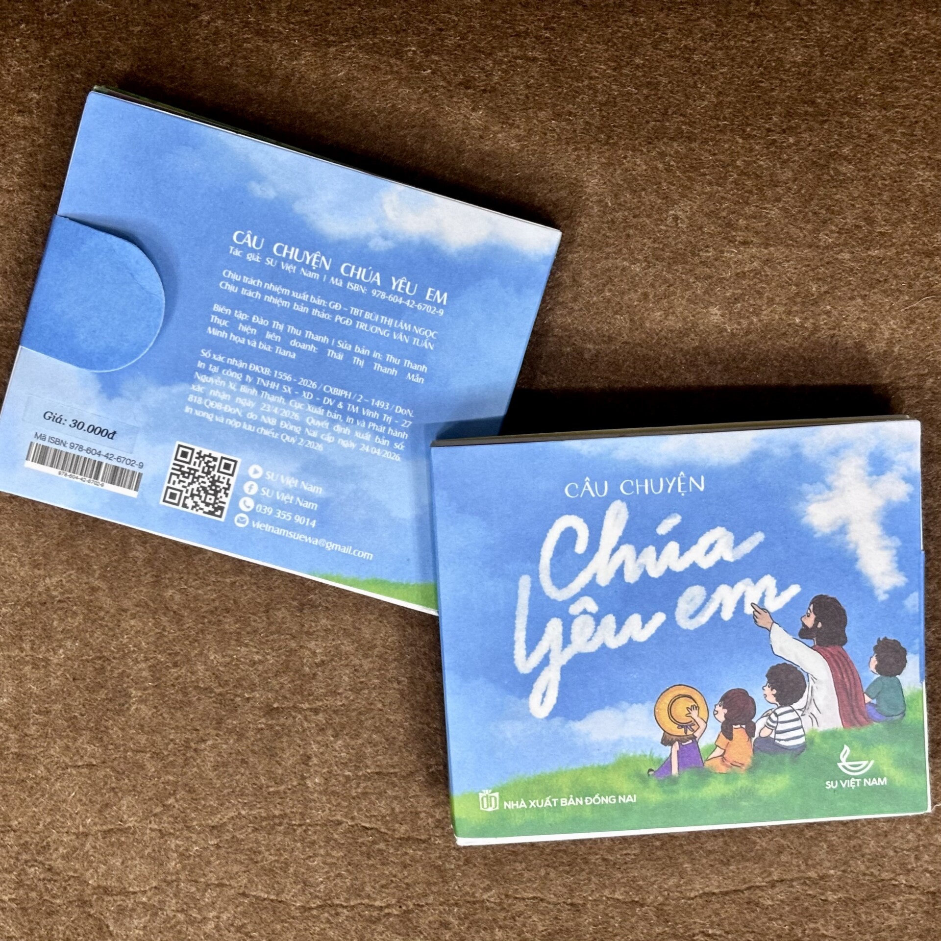 Câu chuyện CHÚA YÊU EM (TRANH NỔI - mini) - Ảnh 2