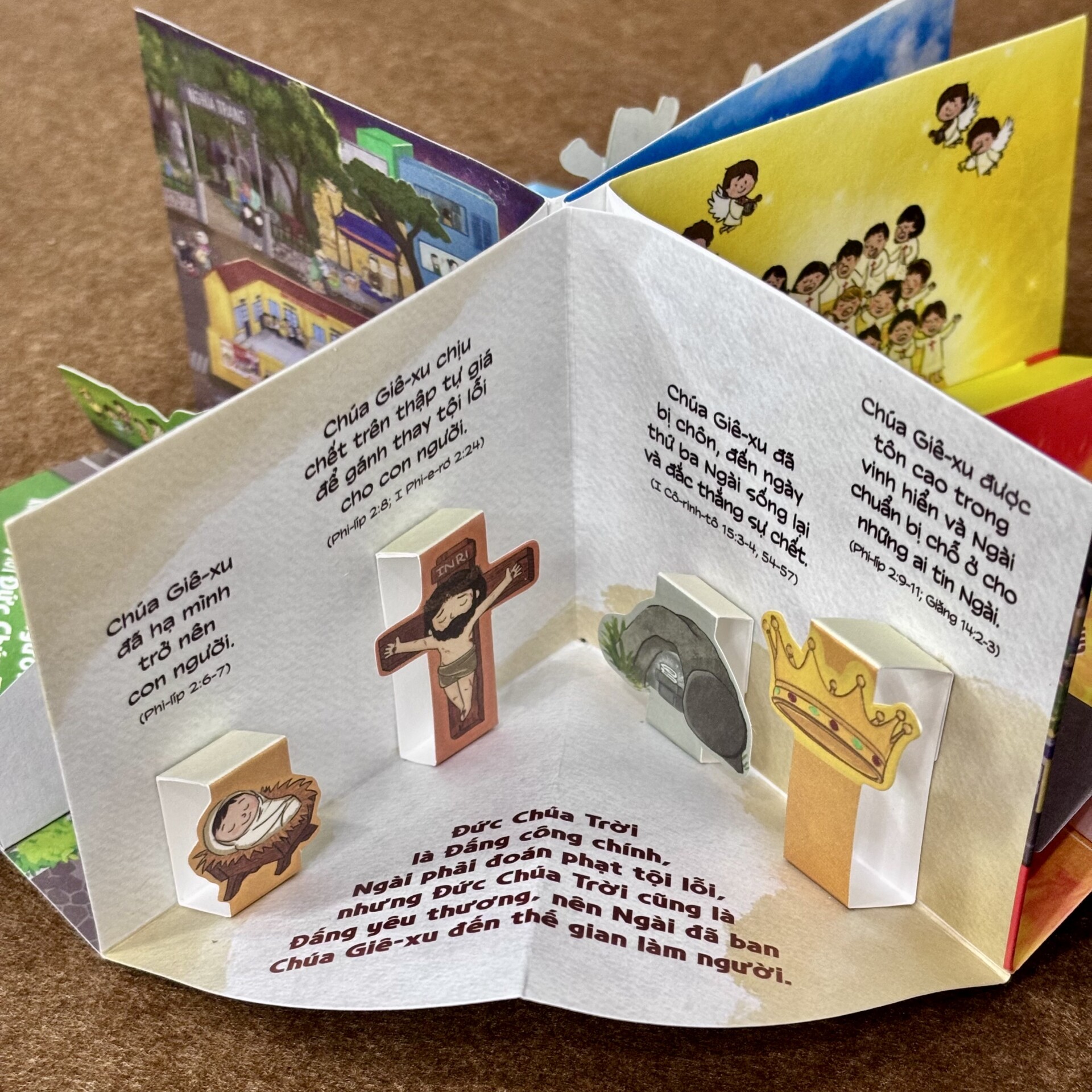 Câu chuyện CHÚA YÊU EM (TRANH NỔI - mini) - Ảnh 8